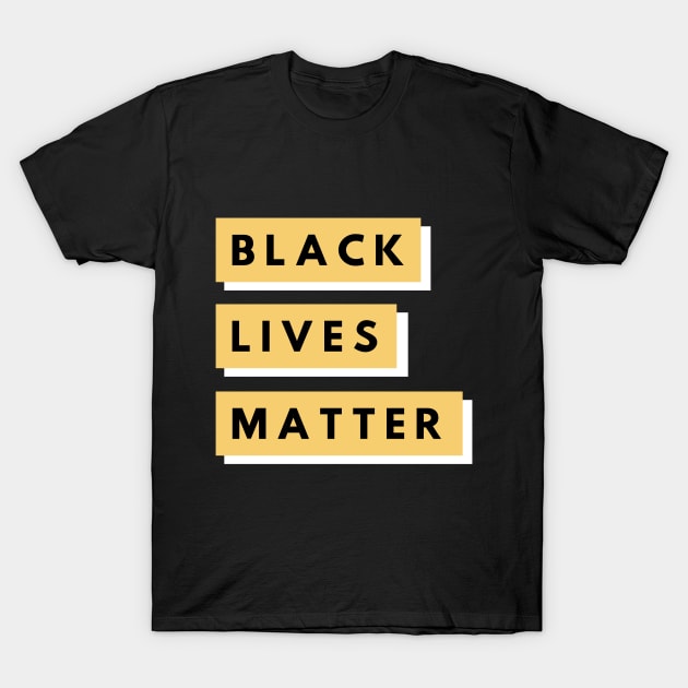 Black Lives Matter T-Shirt by purelyplantsd